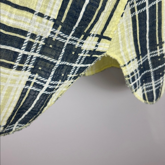 Beyond Capri Casual Cotton Lightweight 3/4 Sleeve Pullover Tunic One Size Yellow - Picture 12 of 14